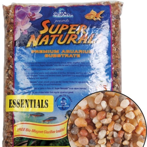 Image of CaribSea's Super Naturals Gemstone Creek Aquarium Substrate.