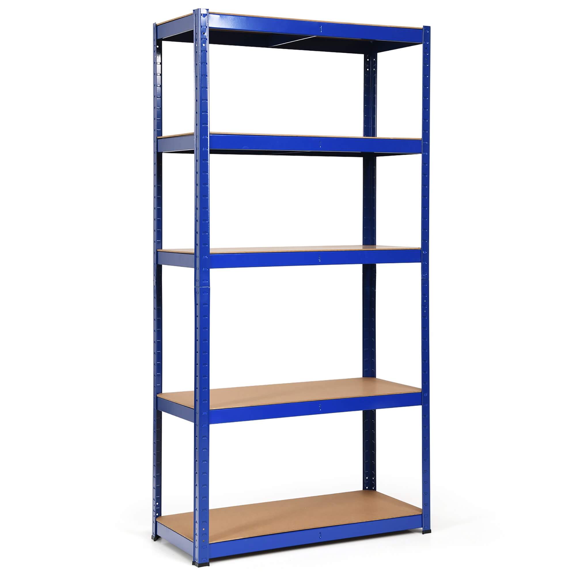 72 inch Heavy Duty Storage Shelf Steel Metal Garage Rack by Costway